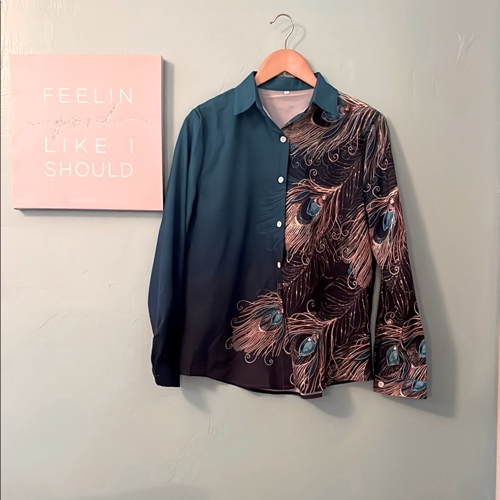 Peacock Feather Unisex Shirt